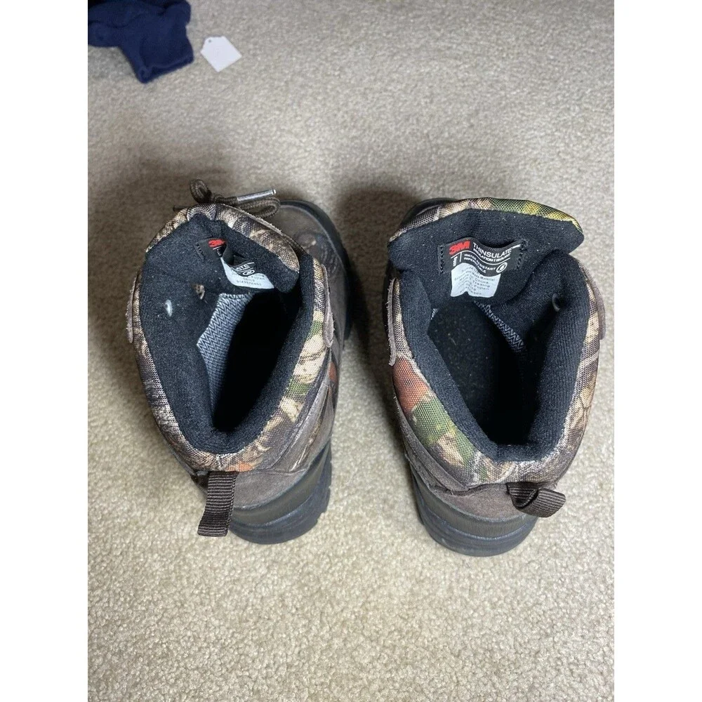 Northside Kids Renegade Waterproof Camo Hunting Boots Thinsulate Size 1 Boys